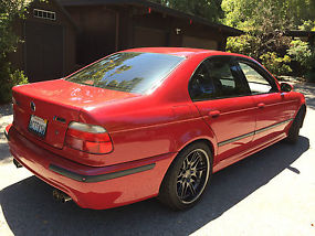 BMW M5 E39, RARE red Color, RARE Options, RARE two tone interior,Low Miles 90K image 4