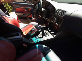 BMW M5 E39, RARE red Color, RARE Options, RARE two tone interior,Low Miles 90K image 5
