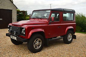 2013 LAND ROVER DEFENDER 90 COUNTY STATION WAGON FIRENZE RED