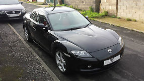 2006 MAZDA RX-8 BLACK LOW MILEAGE very good condition outside and inside