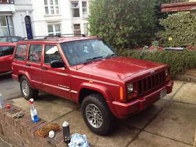 1998 JEEP CHEROKEE LIMITED A RED