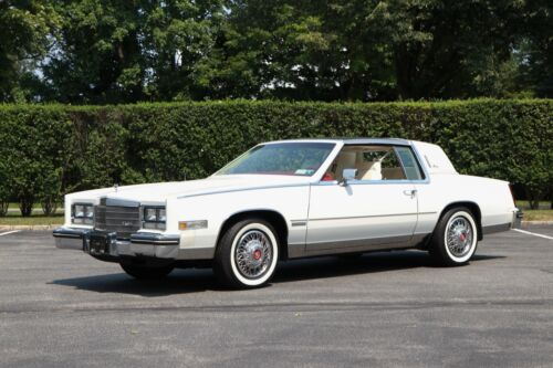 1983 Cadillac Eldorado23176 Miles White Coupe 4L NA V8 overhead valves (OHV) 1 image 1