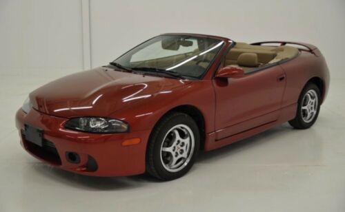 1997 Mitsubishi Eclipse Convertible Red FWD Manual SPYDER GST