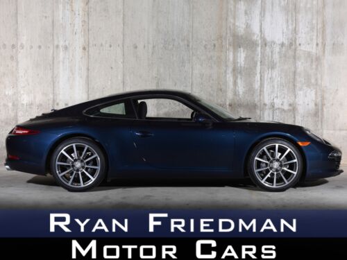 2016  911 Carrera 14250 Miles Dark Blue Metallic Coupe 3.4L H6 350hp 287f