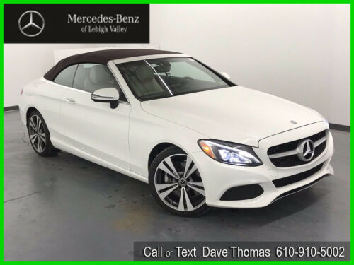 2017 C 300 4MATIC Used Certified Turbo 2L I4 16V Automatic AWD Convertible