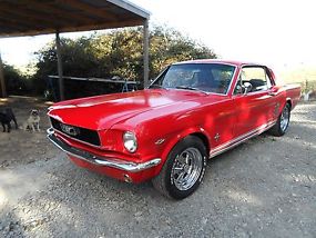 Ford Mustang (1966) 2D Hardtop 3 SP Automatic (4.7L - Carb) Seats