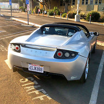 Tesla 2011 Roadster Sport 2.5 -- 38k miles -- Excellent Condition, Silver image 1