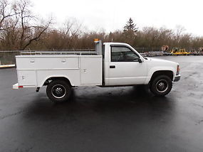 1995 Chevrolet 2500 4X4 Reg Cab With Winch And Utility Bed image 7