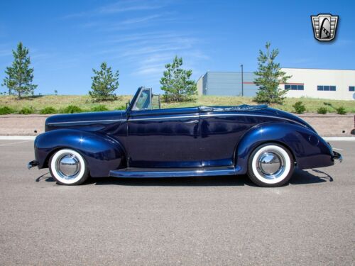 Blue 1940 Ford Deluxe Convertible 350 CID V8 3 Speed Automatic Available Now! image 6