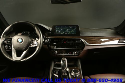 2018 BMW 530i PREM PKG NAV SUN HEATSEAT KEYLESS WOOD RCAM GRAY image 2
