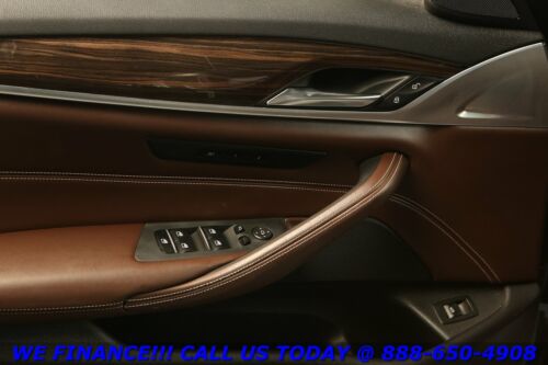 2018 BMW 530i PREM PKG NAV SUN HEATSEAT KEYLESS WOOD RCAM GRAY image 8