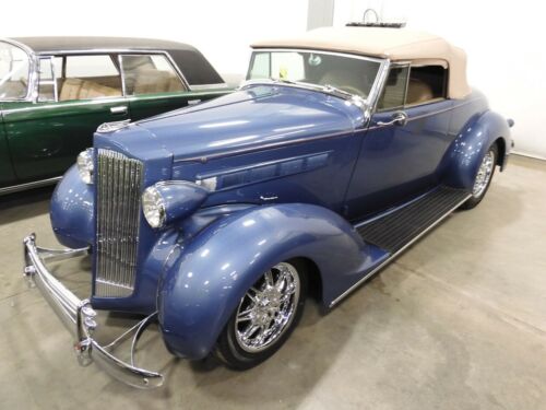 Turquoise 1937 Packard ConvertibleV-8 Big Block 502cid 3 Speed Automatic Avail image 2