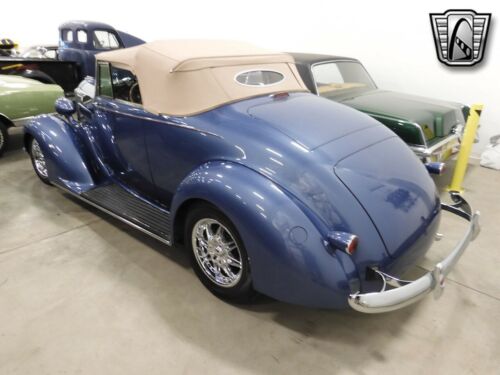 Turquoise 1937 Packard ConvertibleV-8 Big Block 502cid 3 Speed Automatic Avail image 3