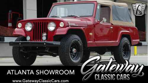 Ruby Red 1969  Jeepsterv-6 Dauntless 225 2.2L 3 Speed Manual Available N
