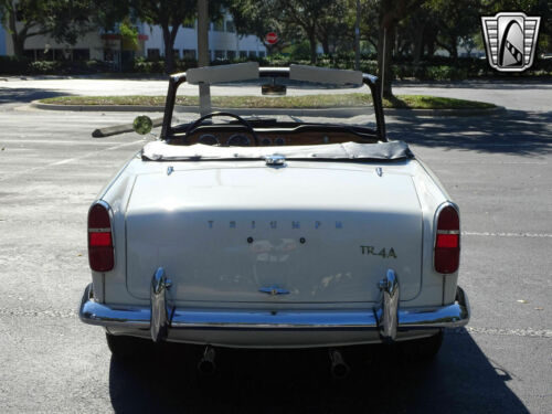 White 1966 Triumph TR4 Roadster 2300CC 4 cylinder 4 speed manual Available Now! image 6