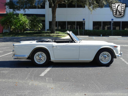White 1966 Triumph TR4 Roadster 2300CC 4 cylinder 4 speed manual Available Now! image 8