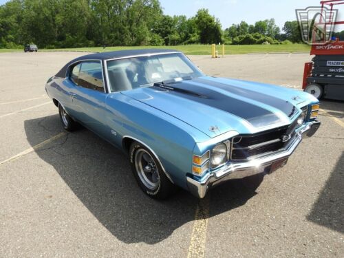 Ascot Blue 1971 Chevrolet Chevelle454 LS5 TH400 Automatic Available Now! image 8