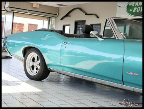 1968 Pontiac GTO Convertible 20150 Miles Teal Blue ConvertibleAutomatic image 2