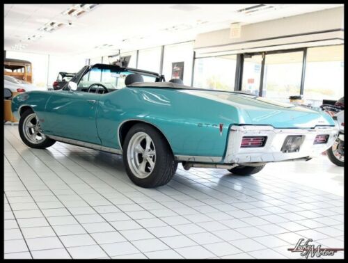 1968 Pontiac GTO Convertible 20150 Miles Teal Blue ConvertibleAutomatic image 8