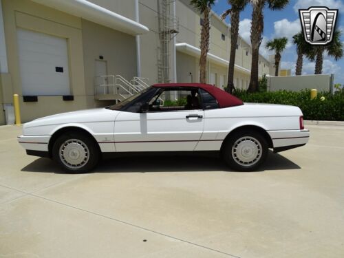 White 1991 Cadillac Allante4.5 V8 F 16V 4 Speed automatic Available Now! image 2