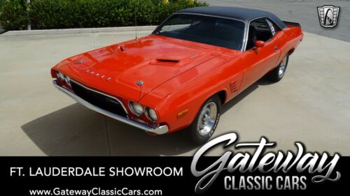 HEMI Orange 1972 Dodge Challenger318 V8 OHV 3 Speed Automatic Available Now!