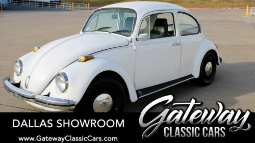 White 1971 Volkswagen Beetle1600 CC I4 4 Speed Manual Available Now!