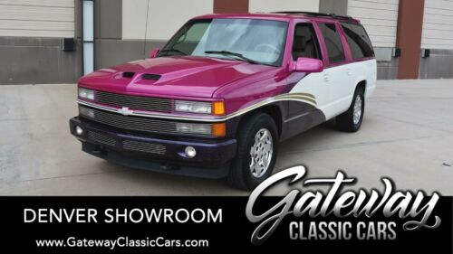 White 1996 Chevrolet Suburban5.7 L DS-1 Pro Charger 4 Speed Automatic Availabl