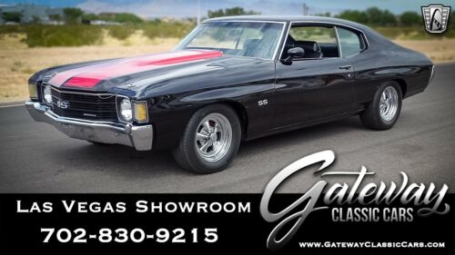 Black and Red 1972 Chevrolet Chevelle Coupe 402 CID V8 TH400 Automatic Available