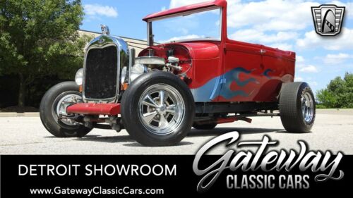 Red 1929 Ford Model A Roadster 302 CID 3 Speed Automatic Available Now!