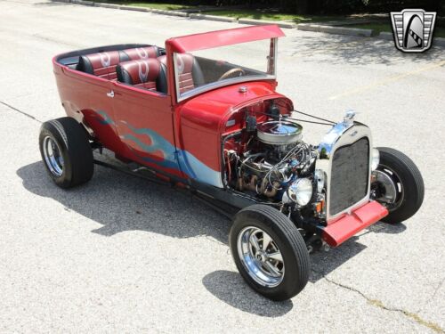 Red 1929 Ford Model A Roadster 302 CID 3 Speed Automatic Available Now! image 6