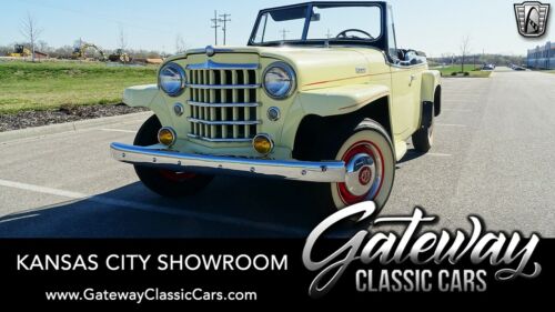 Nassau Cream 1950 Willys JeepsterL-134 4 Cylinder3 Speed Manual Available No
