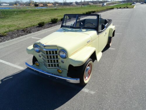 Nassau Cream 1950 Willys JeepsterL-134 4 Cylinder3 Speed Manual Available No image 2