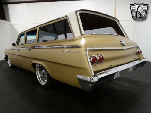 Bronze w/White top 1962 Chevrolet Bel Air Station Wagon LS1 4 Speed Automatic Av image 5