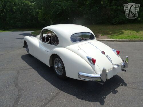 White 1956 Jaguar XK140I64 speed manual Available Now! image 3