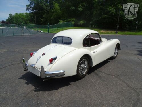 White 1956 Jaguar XK140I64 speed manual Available Now! image 5