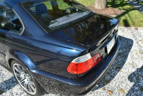 2005 BMW M3 Coupe / 6-Speed MANUAL / 1 OWNER / Carbon Black Metallic / Rare image 8