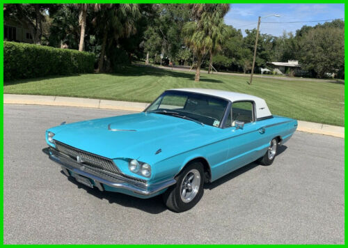 1966 Ford Thunderbird Z Code 390 V8 factory rated at 315 horsepower Automatic