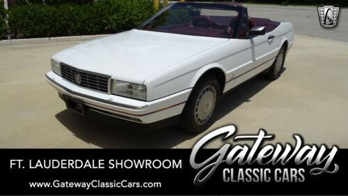 White 1991 Cadillac Allante4.5 V8 F 16V 4 Speed automatic Available Now!