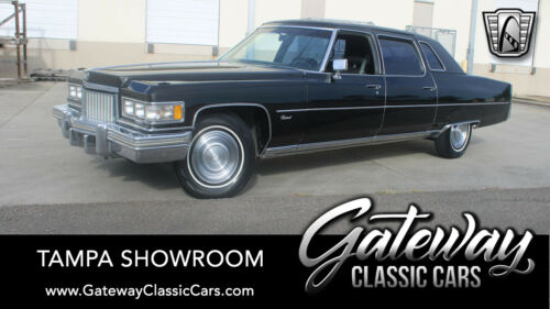 Black 1975 Cadillac Fleetwood500 CID 3 Speed Automatic Available Now!