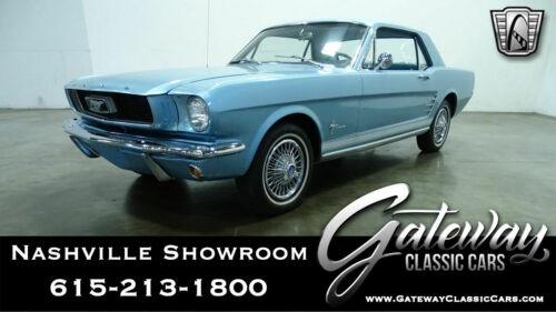Blue 1966 Ford MustangI-6 3 Speed Automatic Available Now!