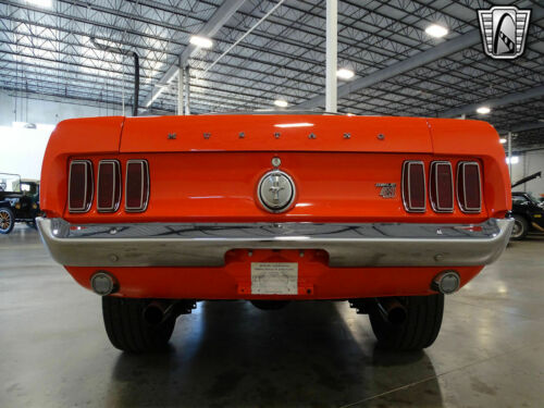 Orange 1969 Ford Mustang 2 Doors 428ci Big Block V-84 Speed Manual Available N image 3