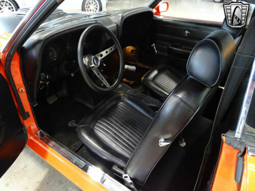 Orange 1969 Ford Mustang 2 Doors 428ci Big Block V-84 Speed Manual Available N image 7