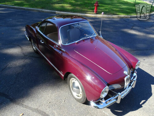 Burgandy 1963 Volkswagen Karmann Ghia4 cyl VW manual Available Now! image 4