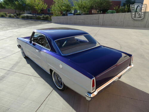 Gray/Purple 1967 Chevrolet Nova IIZZ 502 GM Crate 4 Speed Automatic Available image 4