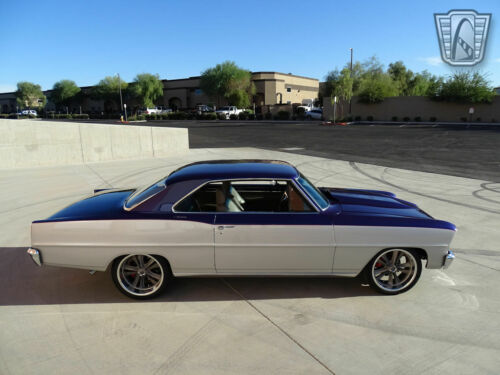 Gray/Purple 1967 Chevrolet Nova IIZZ 502 GM Crate 4 Speed Automatic Available image 7