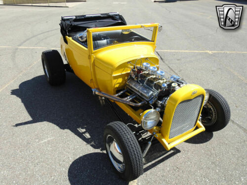 Millennium Yellow 1929 Ford Roadster Convertible 327 CID V8 TH350 3 Speed Automa image 6