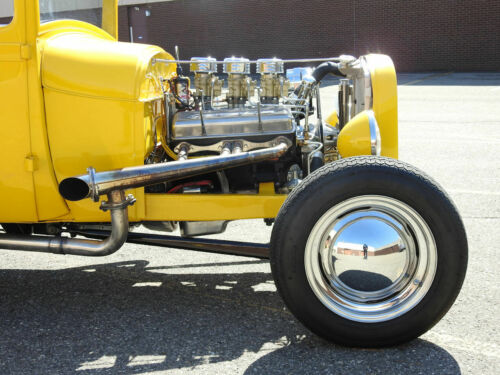 Millennium Yellow 1929 Ford Roadster Convertible 327 CID V8 TH350 3 Speed Automa image 7