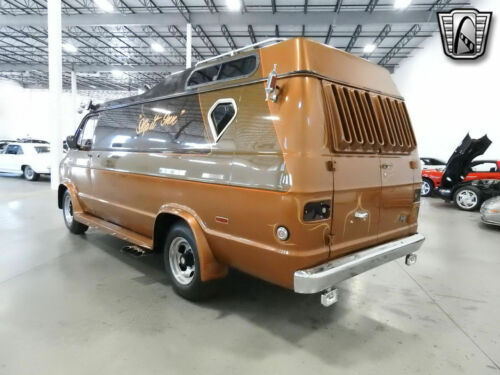 Brown 1977 Dodge B300 Van 360 v8 3 Speed Automatic Available Now! image 5