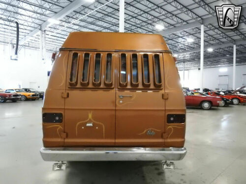 Brown 1977 Dodge B300 Van 360 v8 3 Speed Automatic Available Now! image 6