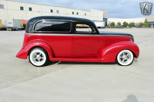 Maroon Silver 1939 Ford Sedan Delivery302 CID V8 4 Speed Automatic Available N image 4